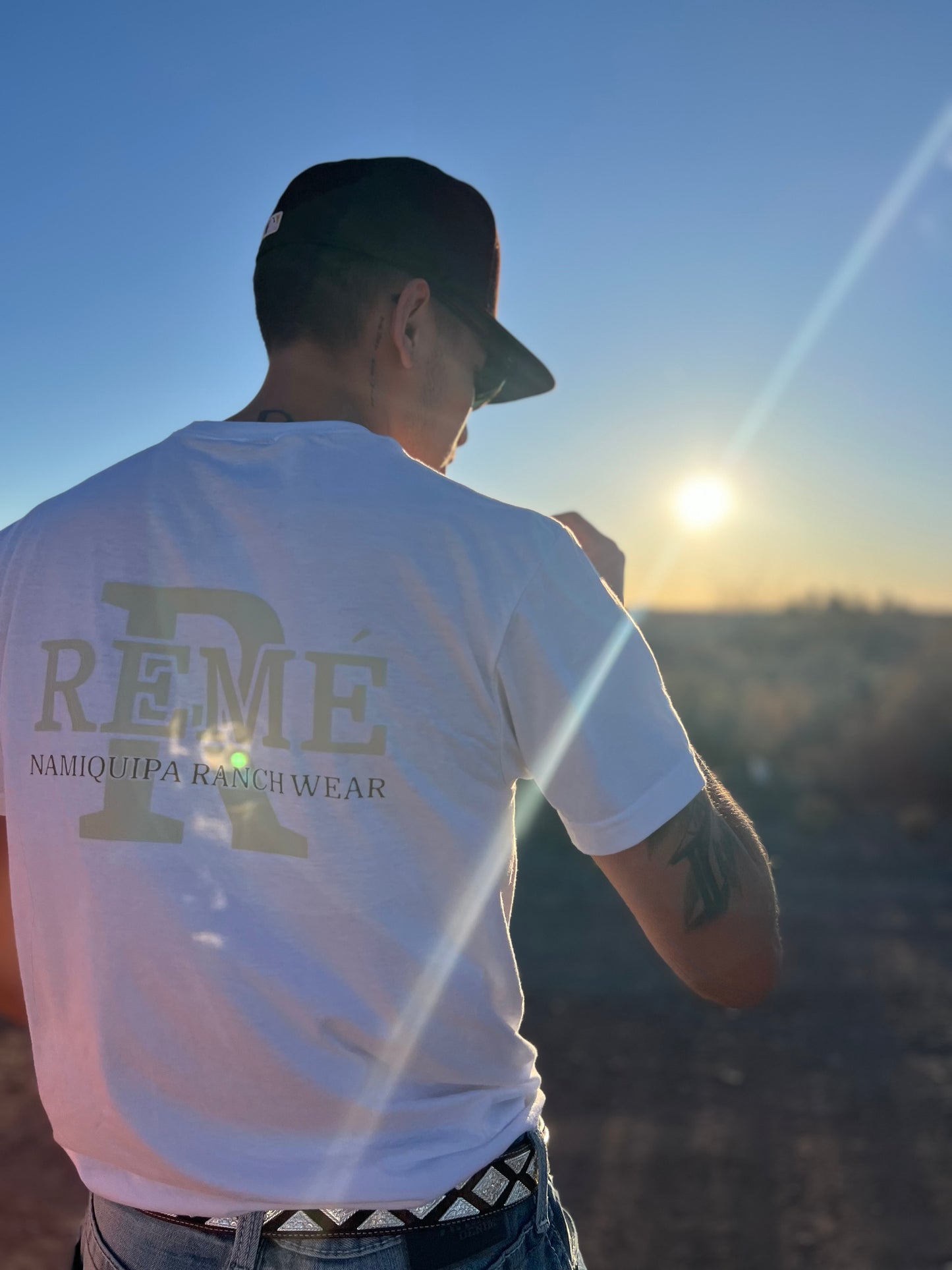 REME Namiquipa Ranch Wear (Unisex Beige & Brown Logo)