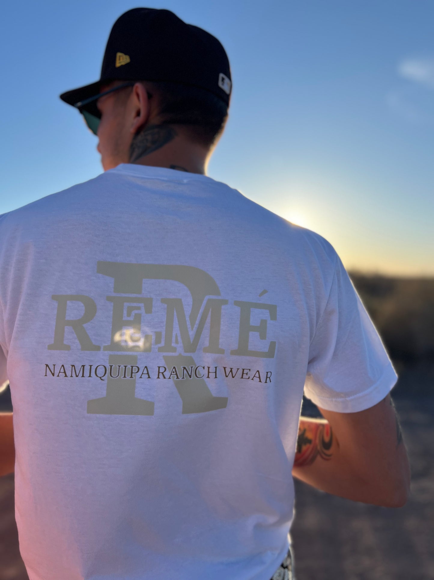 REME Namiquipa Ranch Wear (Unisex Beige & Brown Logo)