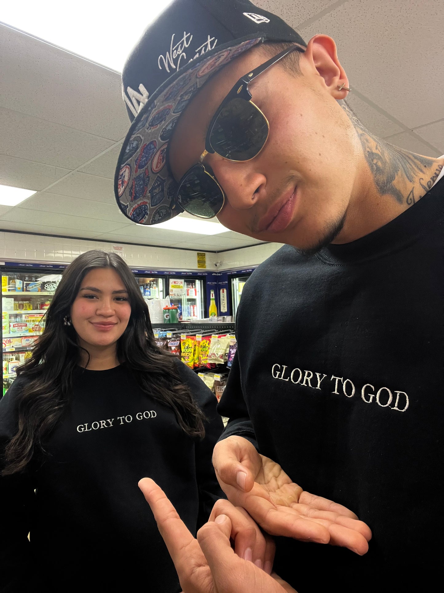 "Glory To God" Sweatshirt & Hoodies