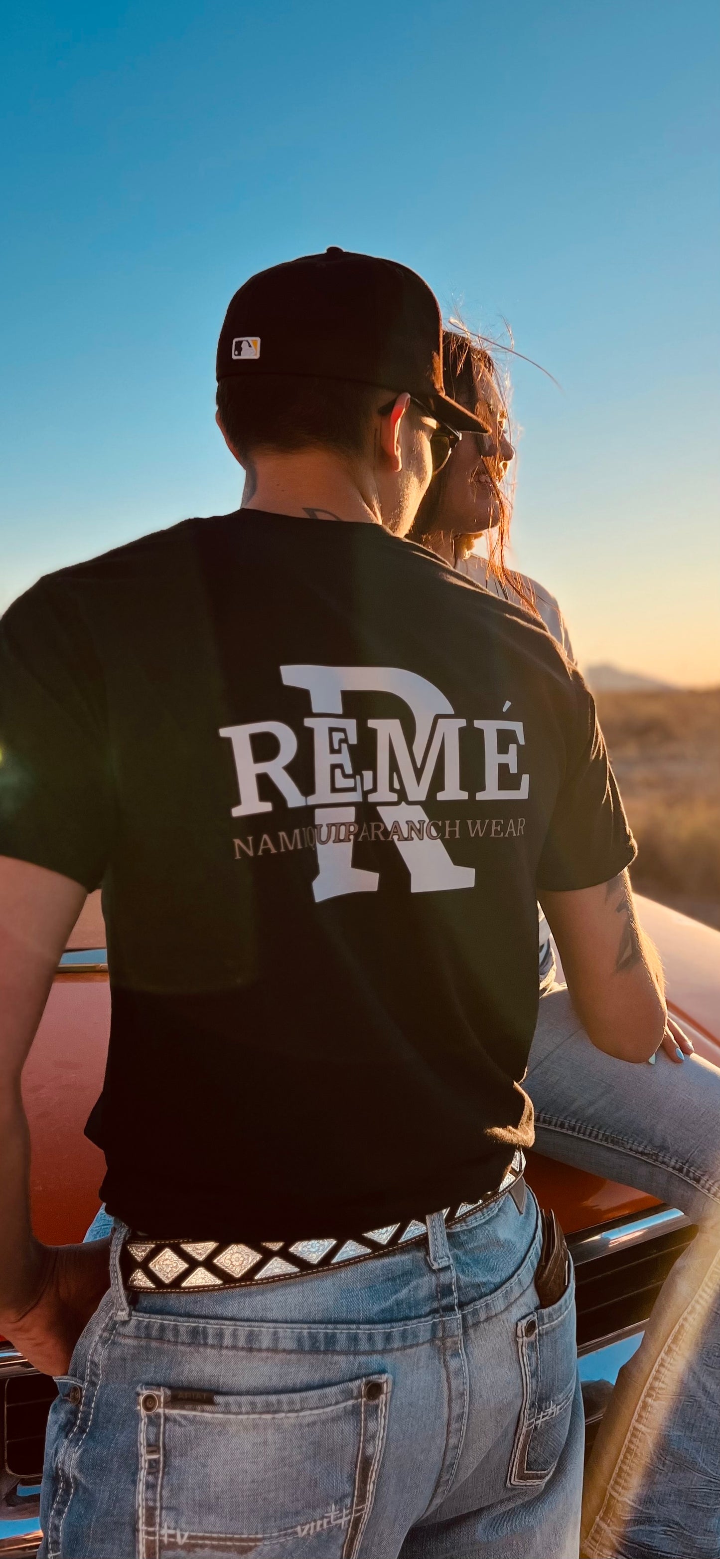 REME Namiquipa Ranch Wear (Unisex White & Brown Logo)