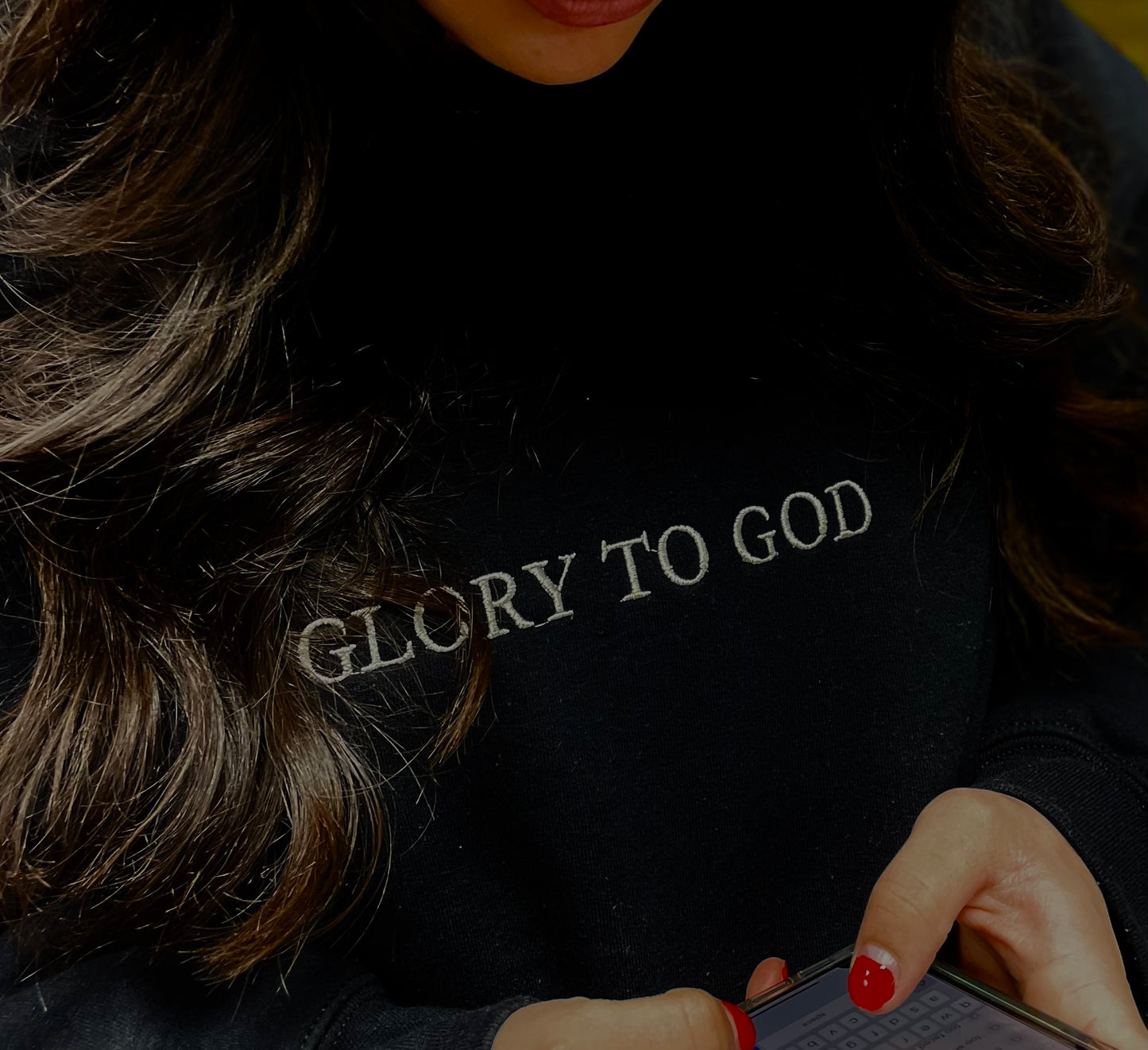 "Glory To God" Sweatshirt & Hoodies